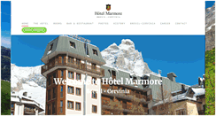 Desktop Screenshot of hotelmarmore.com